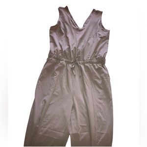 Joe Fresh Cinched Waist V-Neck Sleeveless Romper